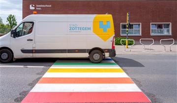 Wegenwerken centrum Zottegem